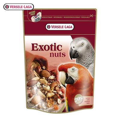 Versele Laga - Exotic Nut, Premium grains, seeds & nuts mix: a real treat for parrots  (750 g.)