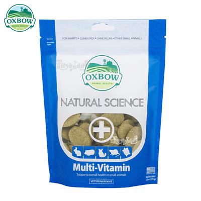 Oxbow Natural Science Supplements – Multi Vitamin, 60 Tablets
