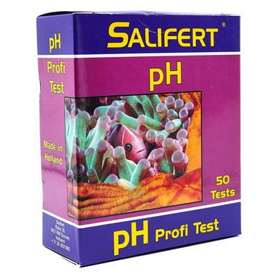 Salifert pH Test Kit - Premium liquid test kit for precise pH measurement in aquariums (50 Tests)