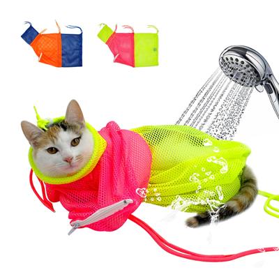 Cat Grooming Net Bag, Cat bath bags prevent cat scratched/bitten