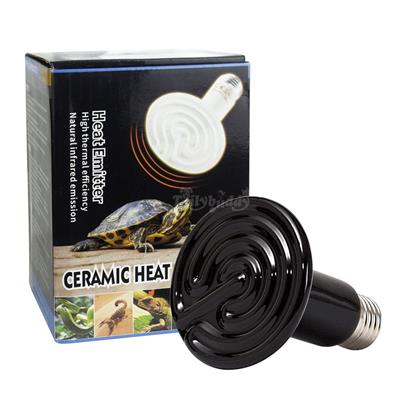 HeatEmitter - High thermal efficiency natural infrared emission, Solid ceramic element, suitable for wet enviroment (50w, 100w, 150w)