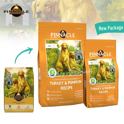 Pinnacle Turkey & Pumpkin Holistic Dog food, Support Muscle and Antioxidant (Grain Free)
